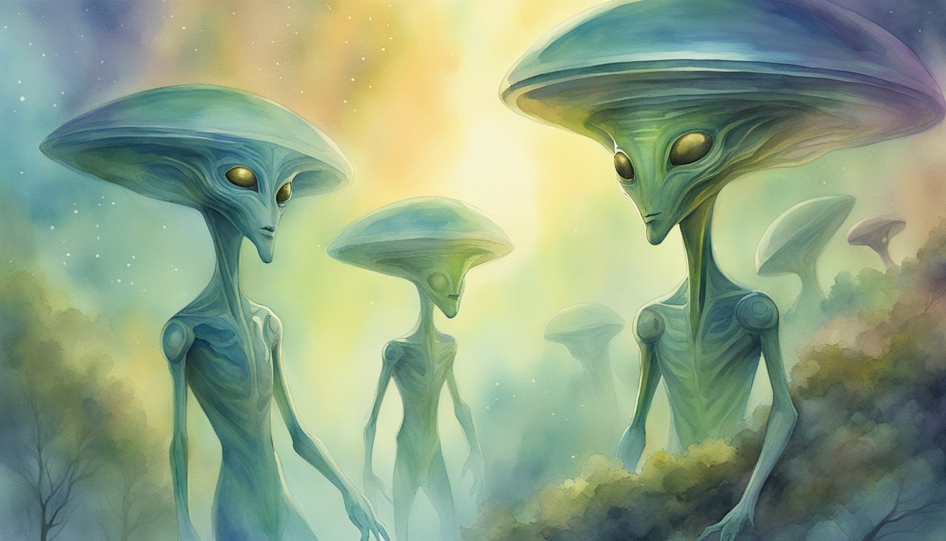 Aliens discovered by government, public in awe