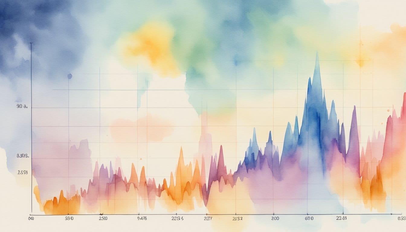 A graph shows a decline in life expectancy for both genders in the US due to the COVID-19 pandemic