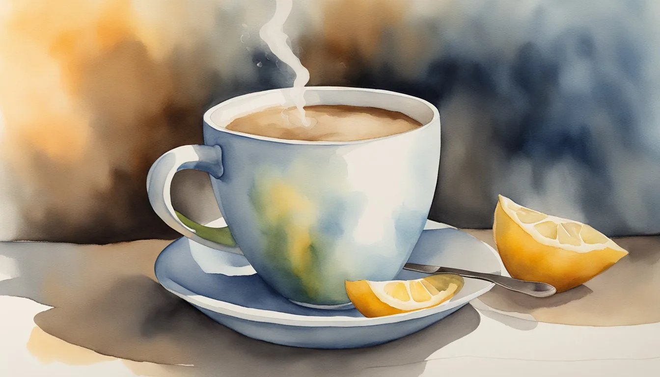 Heat flows from a hot object to a cold one, like a warm cup of coffee cooling down in a chilly room