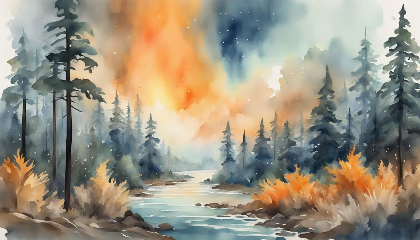 Raging wildfires consume forests. Ice caps melt, flooding coastal cities. Coral reefs bleach and die. Ecosystems collapse, triggering mass extinctions