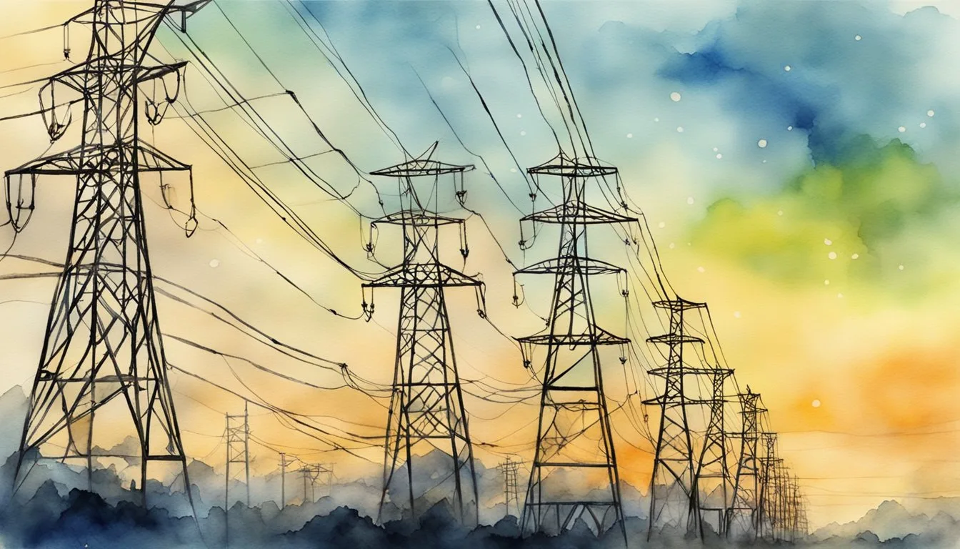 Electricity crackles through the air, captured by innovative technology. Research equipment hums with energy as it harnesses power from the atmosphere