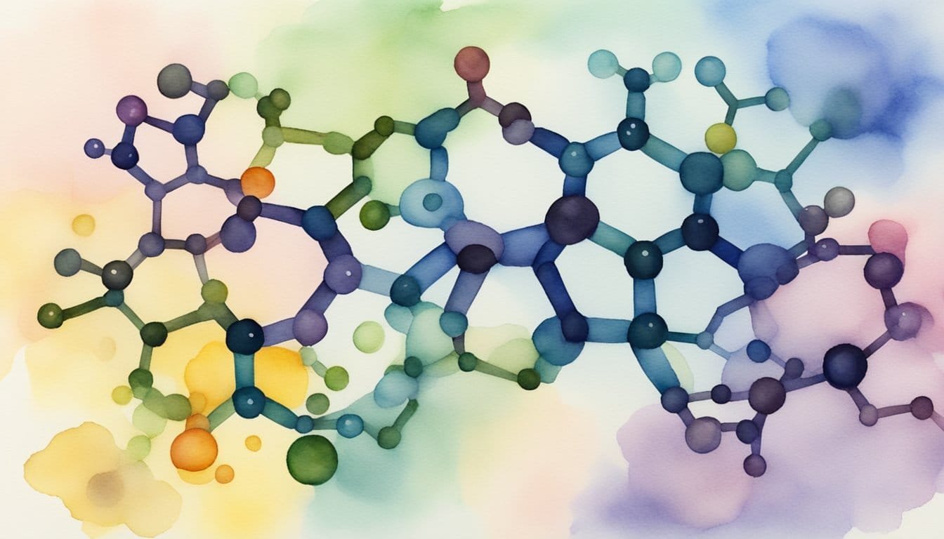 Carbon atoms bonding in various organic compounds, showing their versatility and importance in biological processes