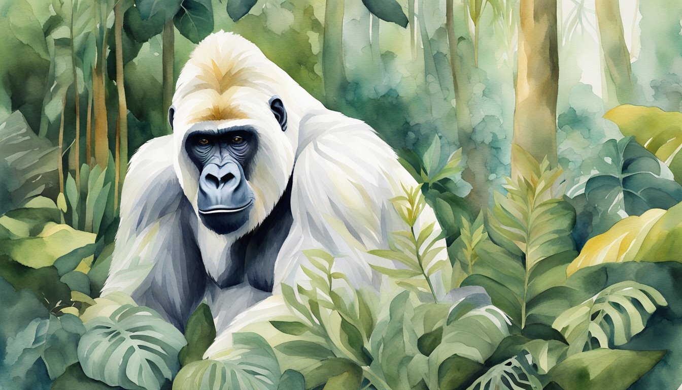 Albino Gorilla: The Rare Phenomenon in Primate Genetics