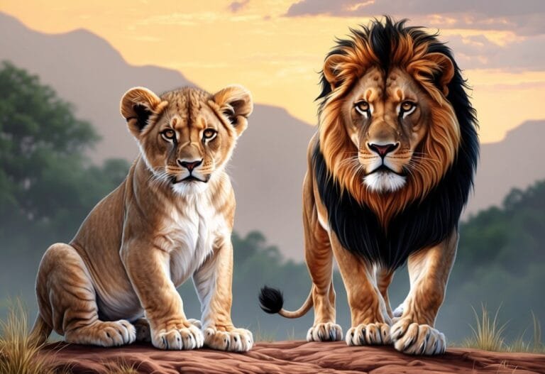 Evolutionary History and Genetic Insights of Lions