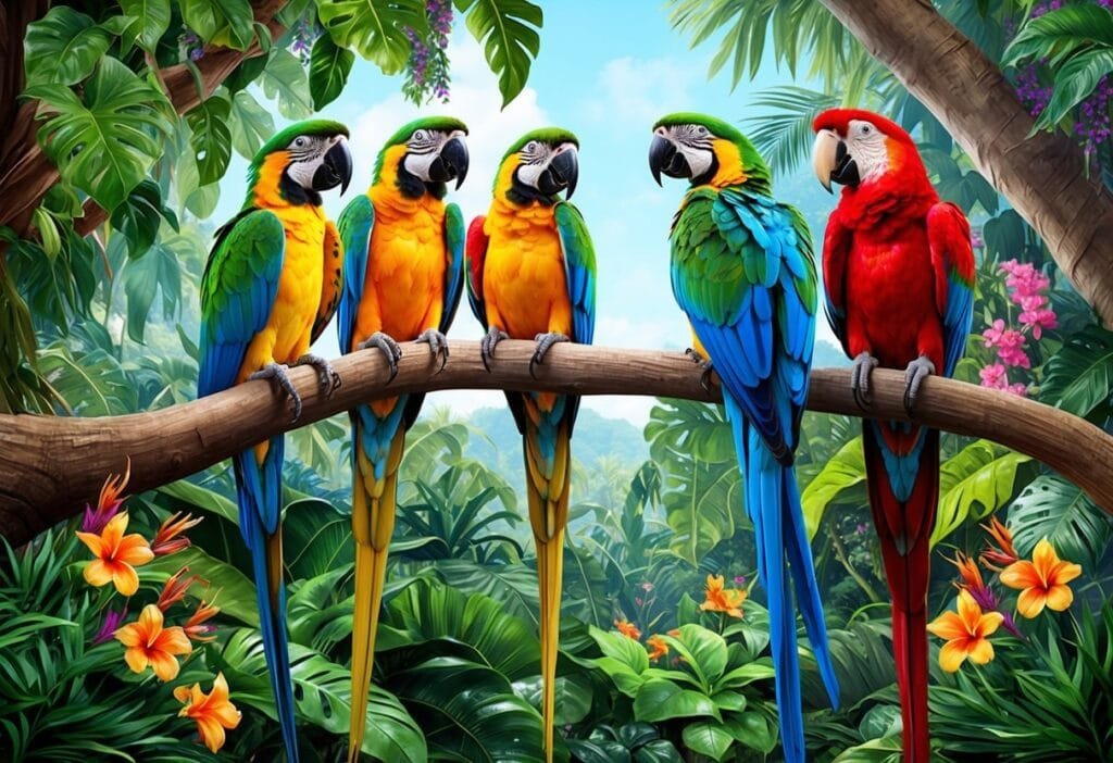 Parrots: Colorful Companions with Amazing Intelligence – SuchScience