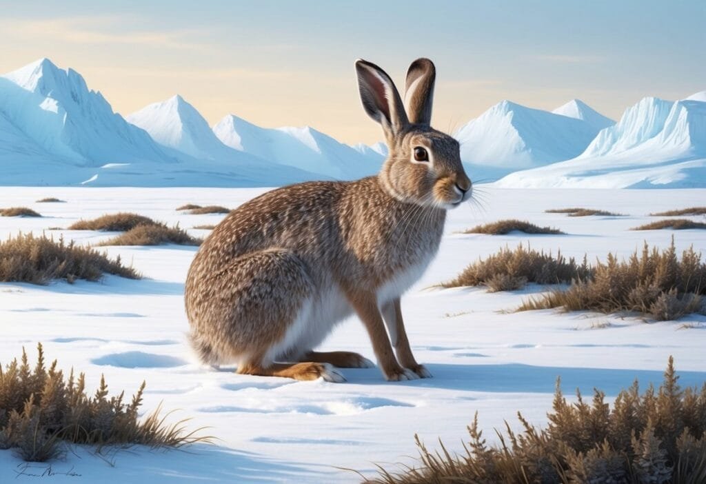Arctic Hare: Nature’s Winter Warrior in the Frozen North – SuchScience