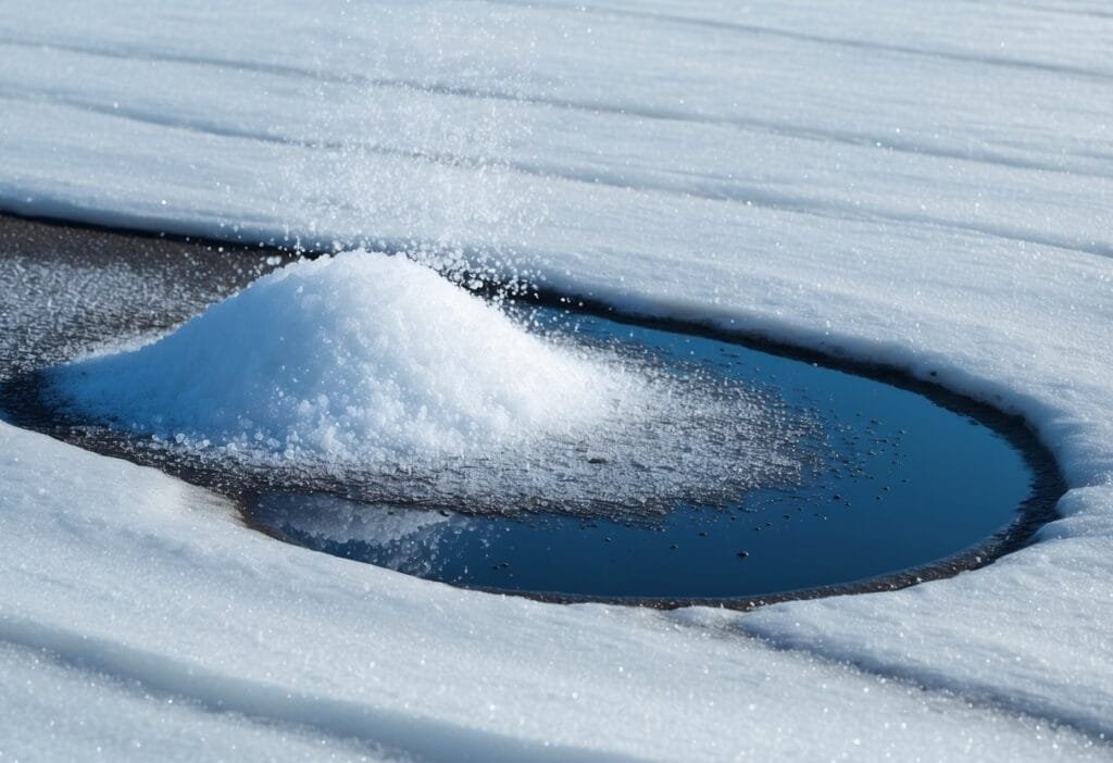 How Salt Melts Ice